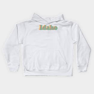 Idaho 70's Kids Hoodie